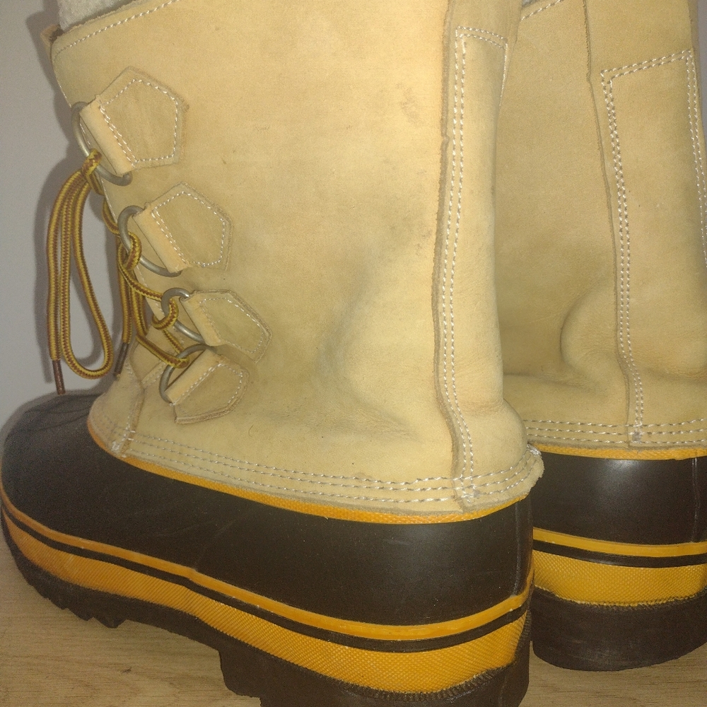 Western Chief Rain Snow Work Leather Boots US Size 12 - Picture 2 of 5